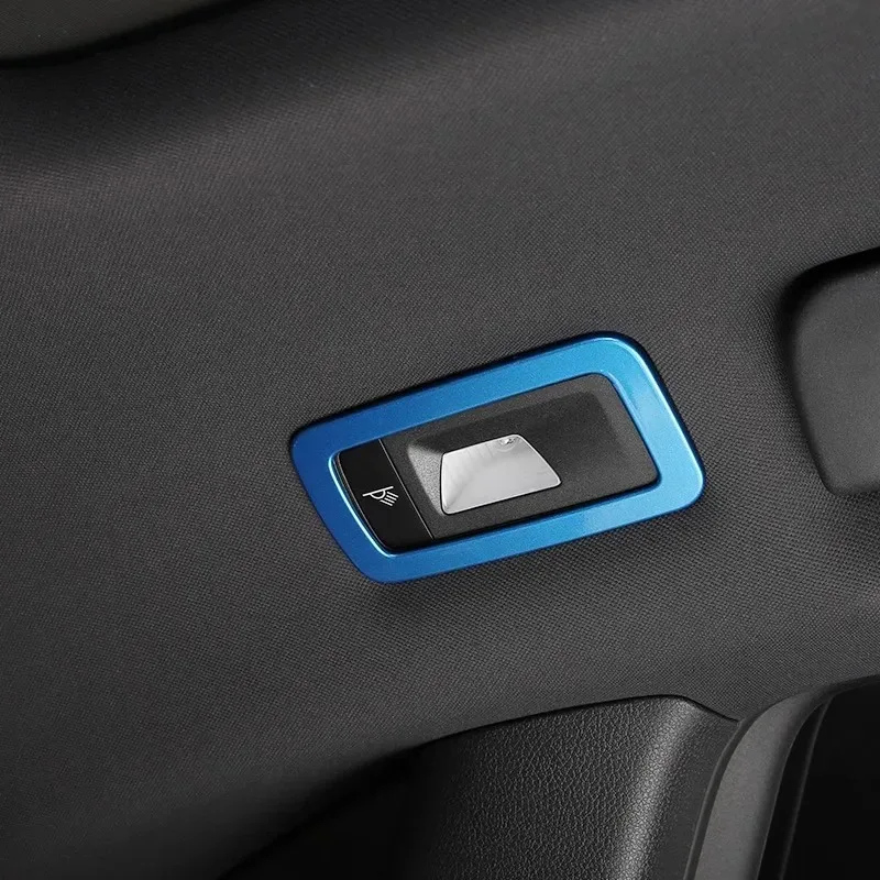 

For Porsche Cayenne Macan 2014-2024 Car Rear Reading Light Control Panel Trim Frame Interior Decoration Sticker Accessories