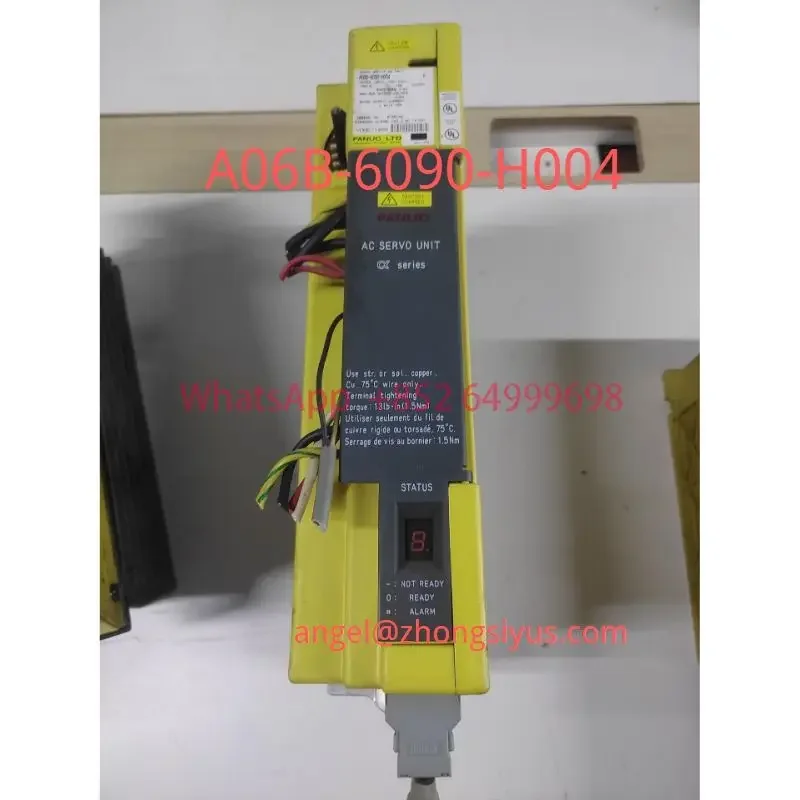 A06B-6090-H004 Used tested ok  Servo Driver Amplifier Module A06B-6090-H004