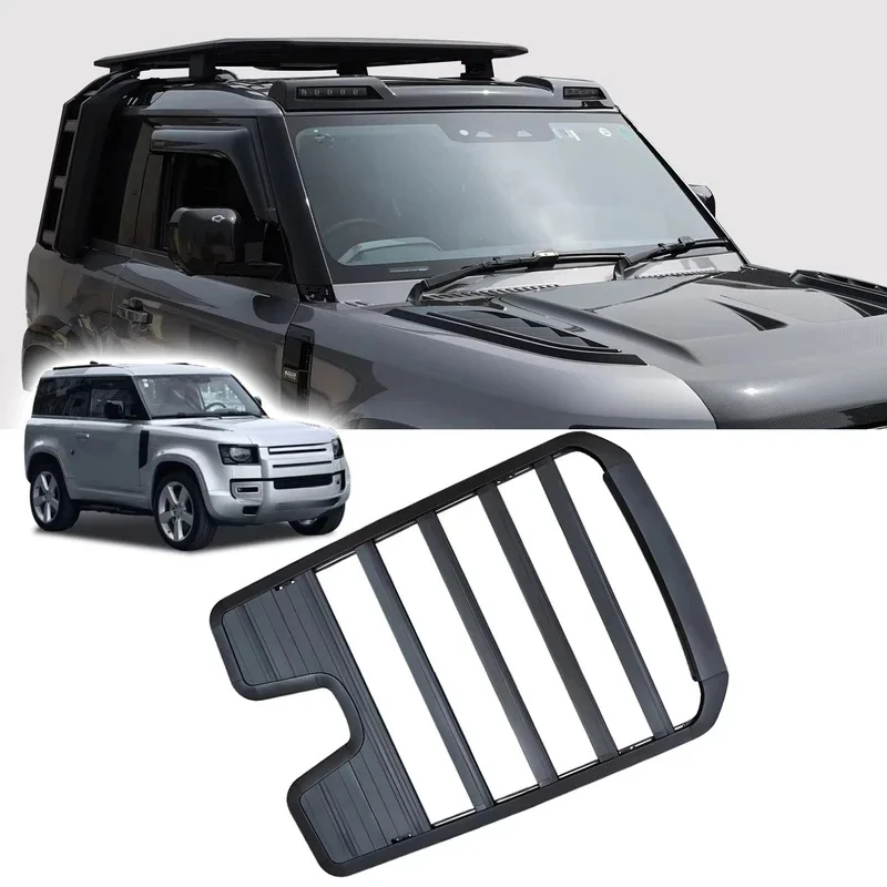 4*4 Off-Road Roof Rack Sliver Black For Defender 90 2020
