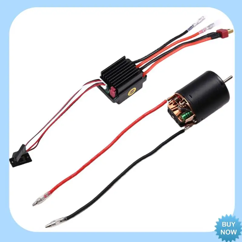 

A47Z 540 Brushed Motor ESC Speed Control Combination Set Climb Drift Racing For 1/10 RC Cralwer/Boat