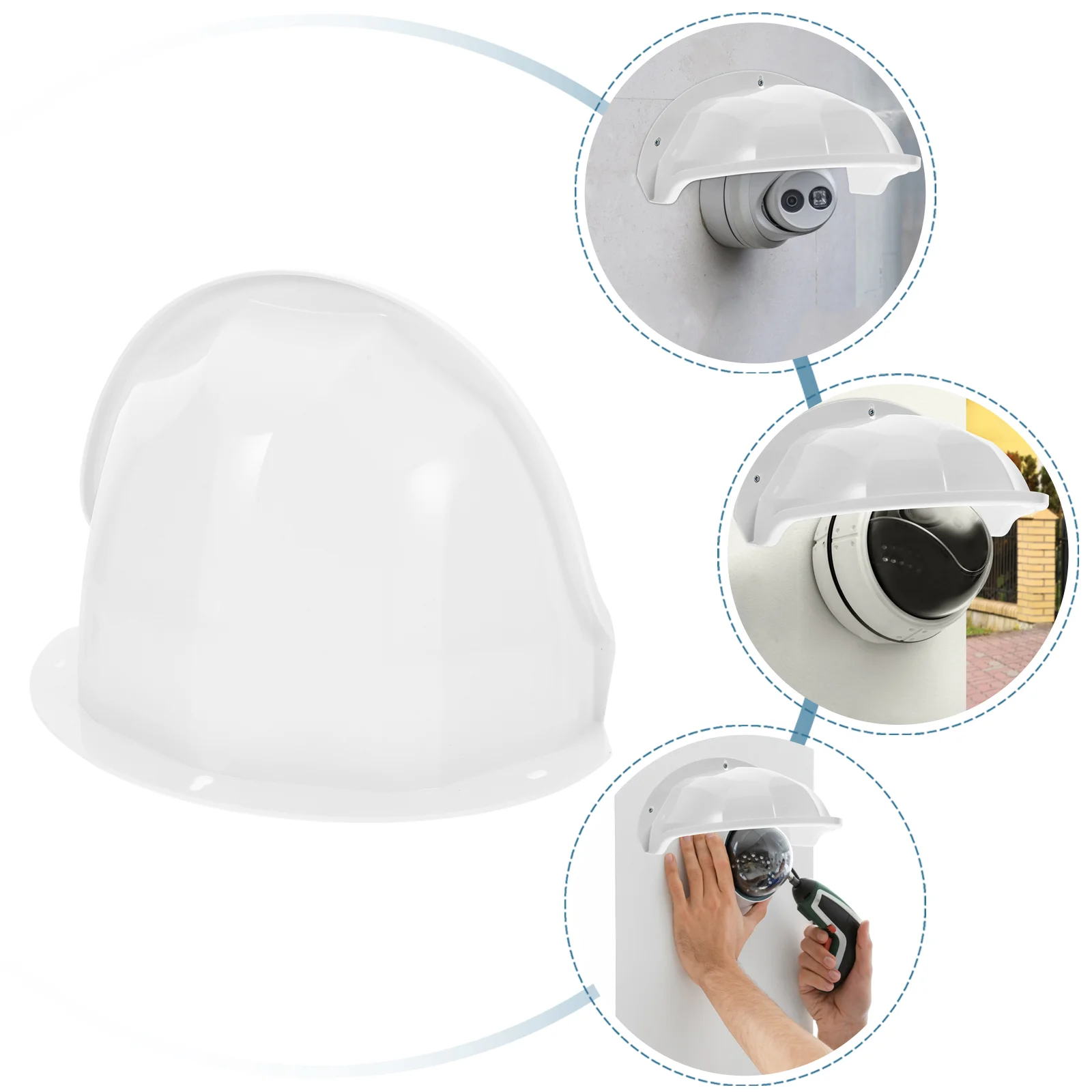 

Camera Rain Shield Monitoring Security Protection Fisheye outside Outdoor Cameras