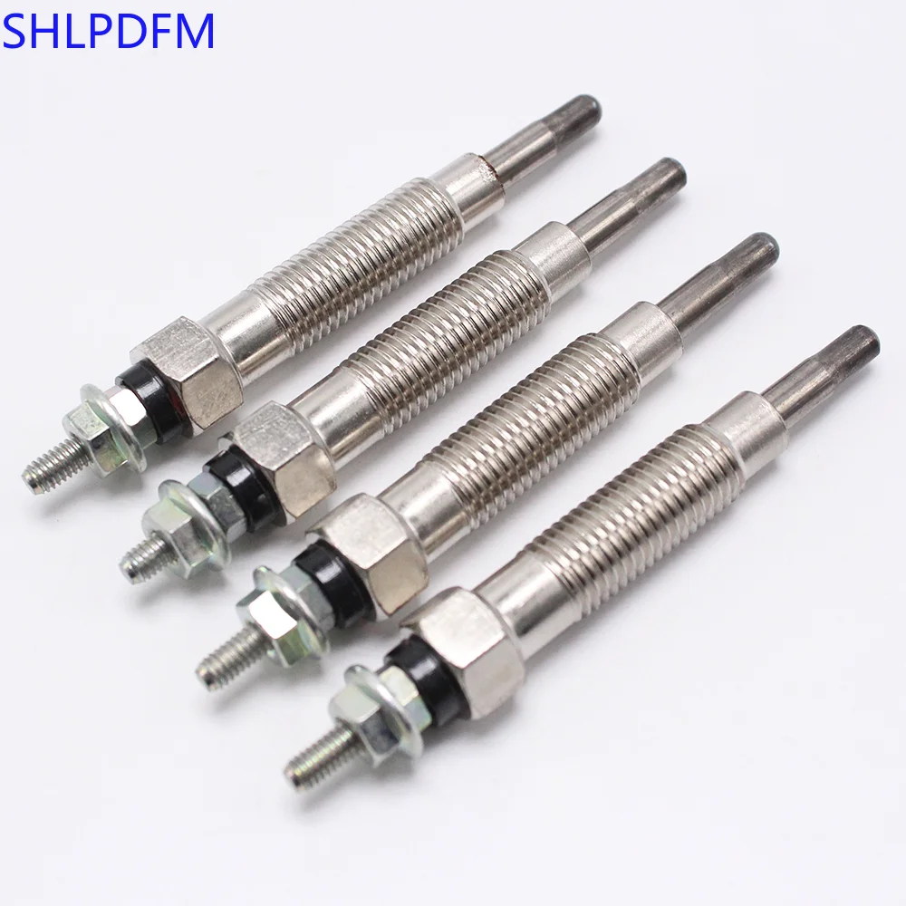 SHLPDFM 4Pcs/SE Diesel Heater Glow Plugs For Mitsubishi Challenger L200 L300 2.5 D Dual Core
