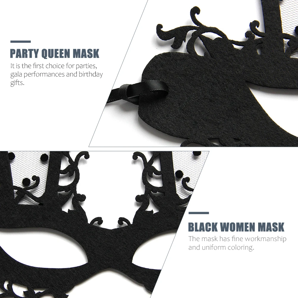 

Bunny Mask Party Half Face Rabbit Girl Ribbon Furry Masks Women's Masquerade