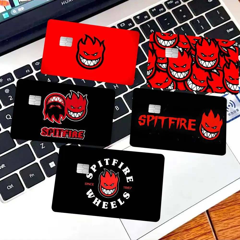 Hot BURNING S-Spitfire 100% Hot Sale Amine Credit Debit Bank Card Bus Card Film Skin Sticker