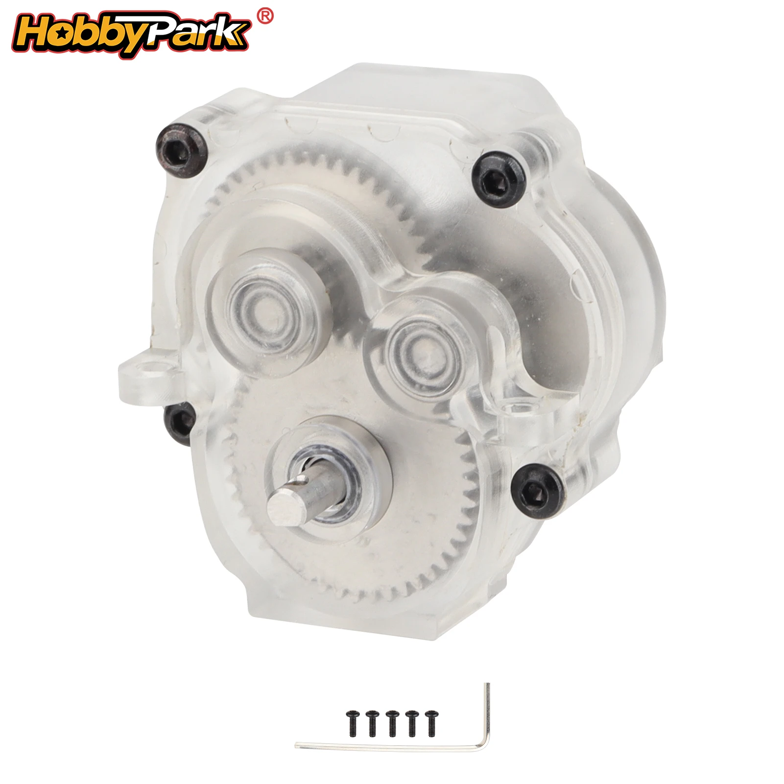 

HobbyPark Upgrade 40.3:1 Low Range Underdrive Reduction Stainless Steel Complete Transmission for 1/18 TRX4M RC Crawler