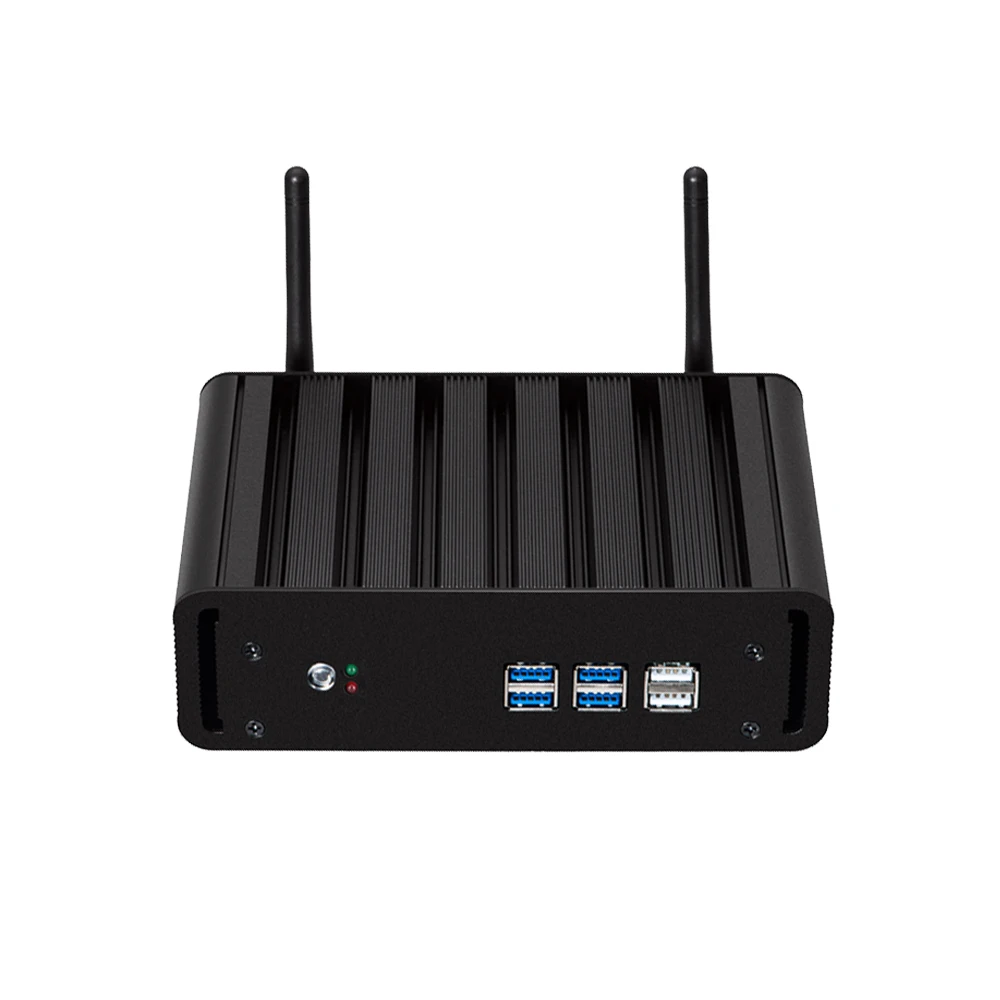 Fanless Industrial Mini PC Core I3 I5 I7 4010U 5500U Micro Desktop Computer For Home Office Business
