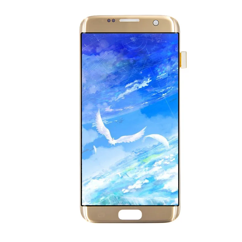 Imagem -03 - Super Amoled Lcd Touch Screen Digitalizador Peças de Reposição para Samsung Galaxy s7 Borda G935 G935f