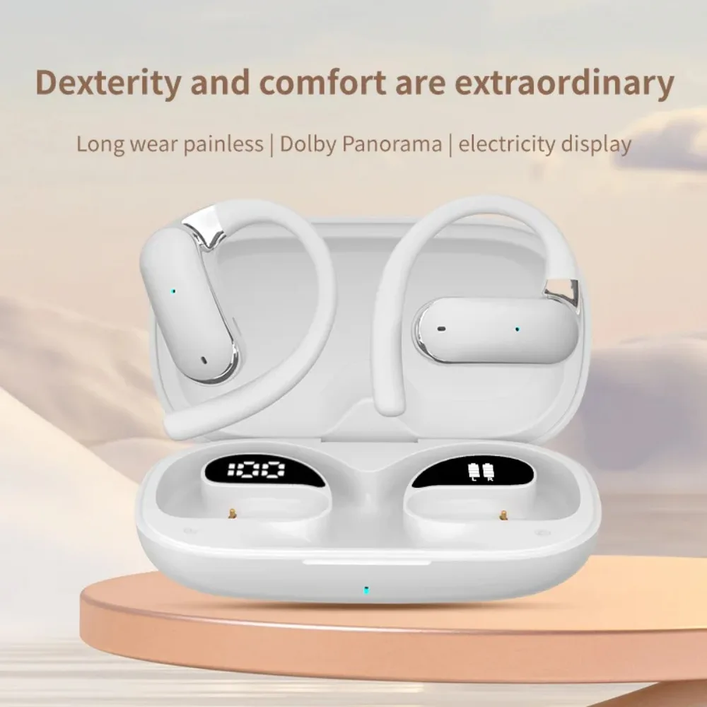 

High Quality Wireless Bluetooth Headphones in Black Color with Charging Dock for Soundpeats Earphones