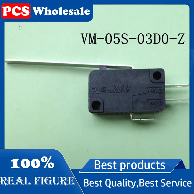 Original Taiwan imported WM-5 micro switch with long handle 51MM 250V5A tripin UL certification VM-05S-03D0-Z