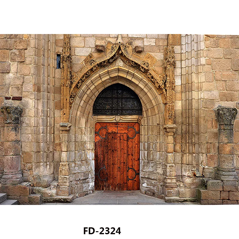 Art Fabric Custom  Photography Backdrops Prop Flower Christmas and wood Planks  theme Photo Studio Background DR-01