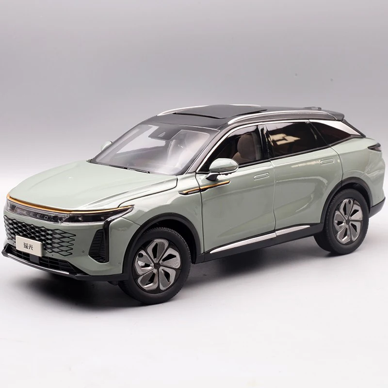 Chery EXEED RX Stellar Yaoguang Alloy Car Model, SUV Off Road Vehicle, Original Factory Gift, Decoration Collection, 1: 18