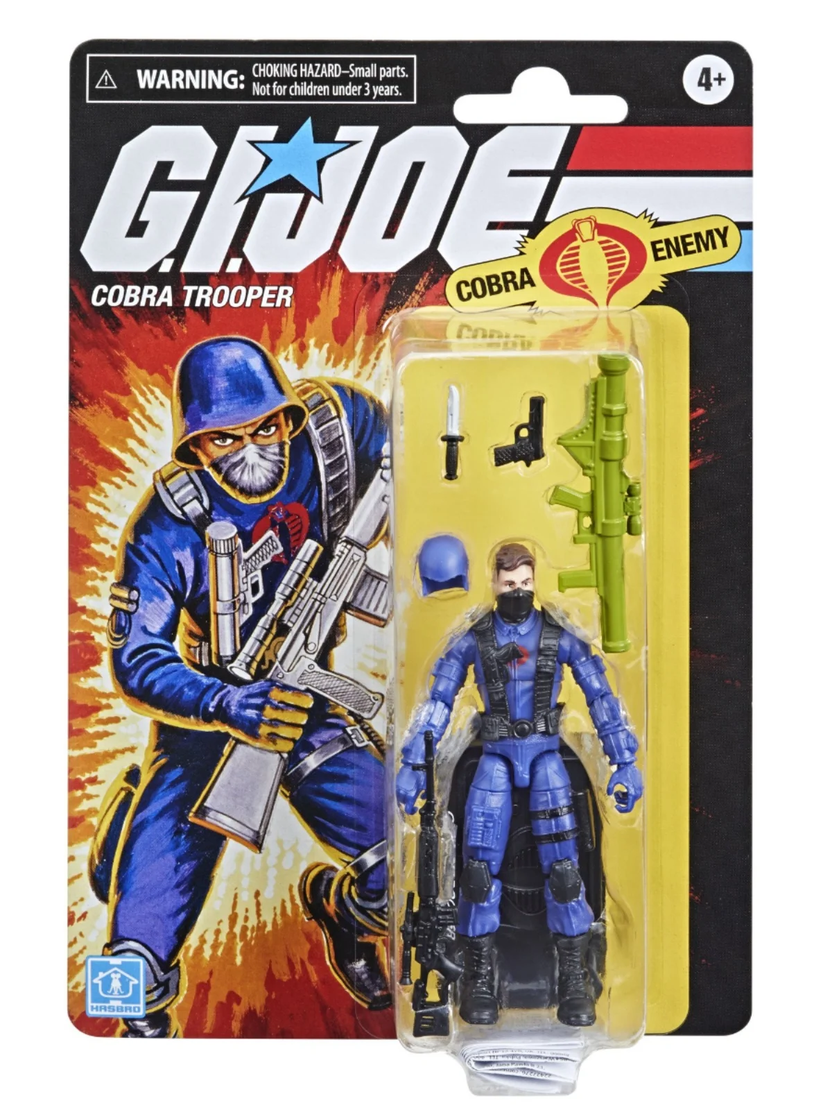 

Hasbro Special Forces Vintage Hanging Card Collection Stalker Cobra Infantry 3.75 "moving Handwork Tabletop Decoration