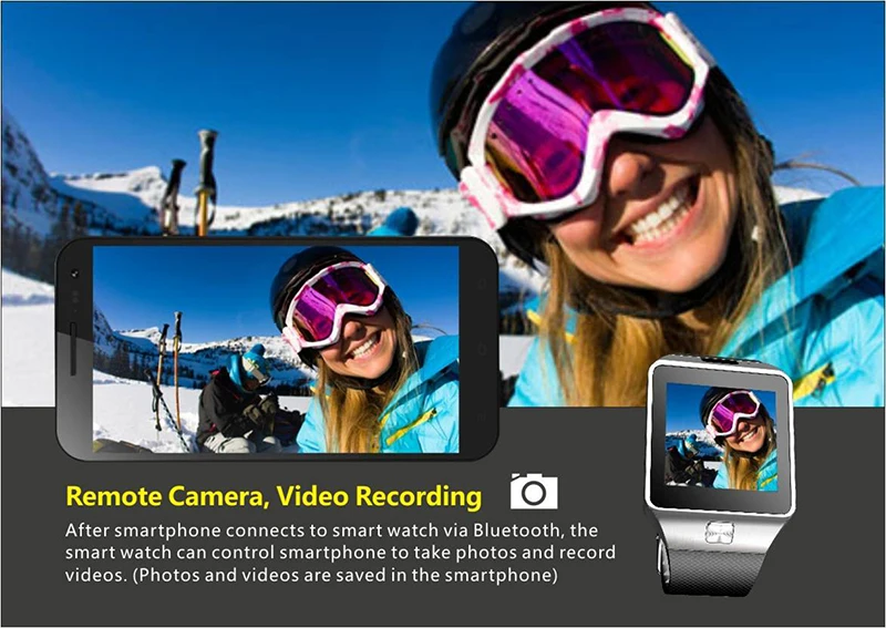 Smartwatch DZ09 Android para Homens, Chamada Dial, Cartão Sim TF, Chamada de Resposta, Whatsapp, Facebook, Twitter, Sincronização, Relógio Esportivo