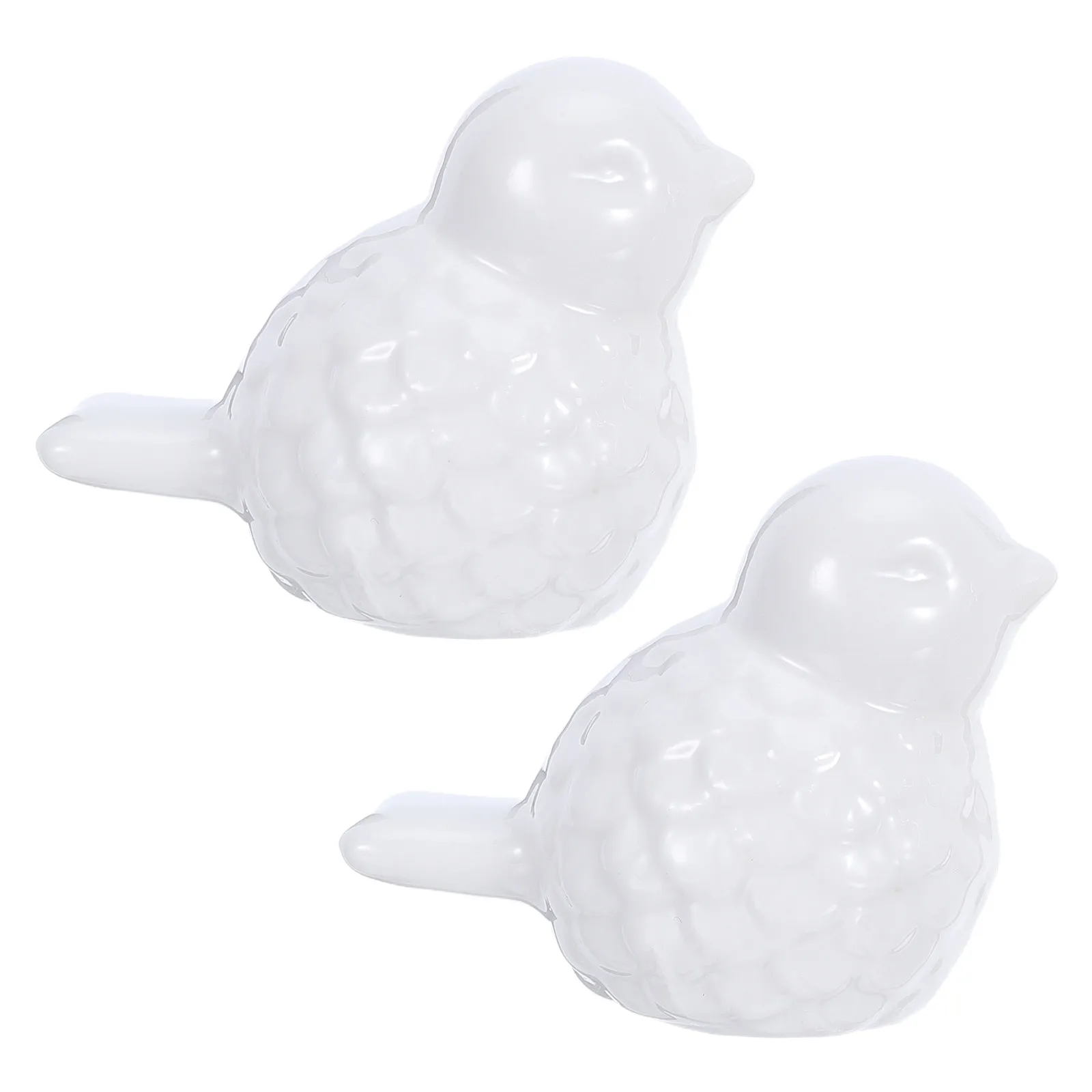 2 Pcs Decorative Toilet Screw Caps Bird Animal Bolt Covers Shaped Bathroom Ornaments