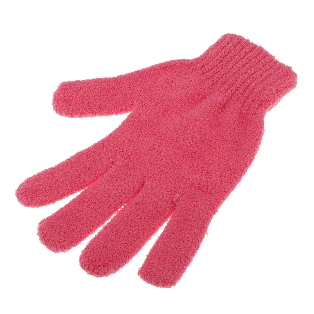 1 Piece Cotton Hair Glove Shower Hair Quick Drying Towel Red