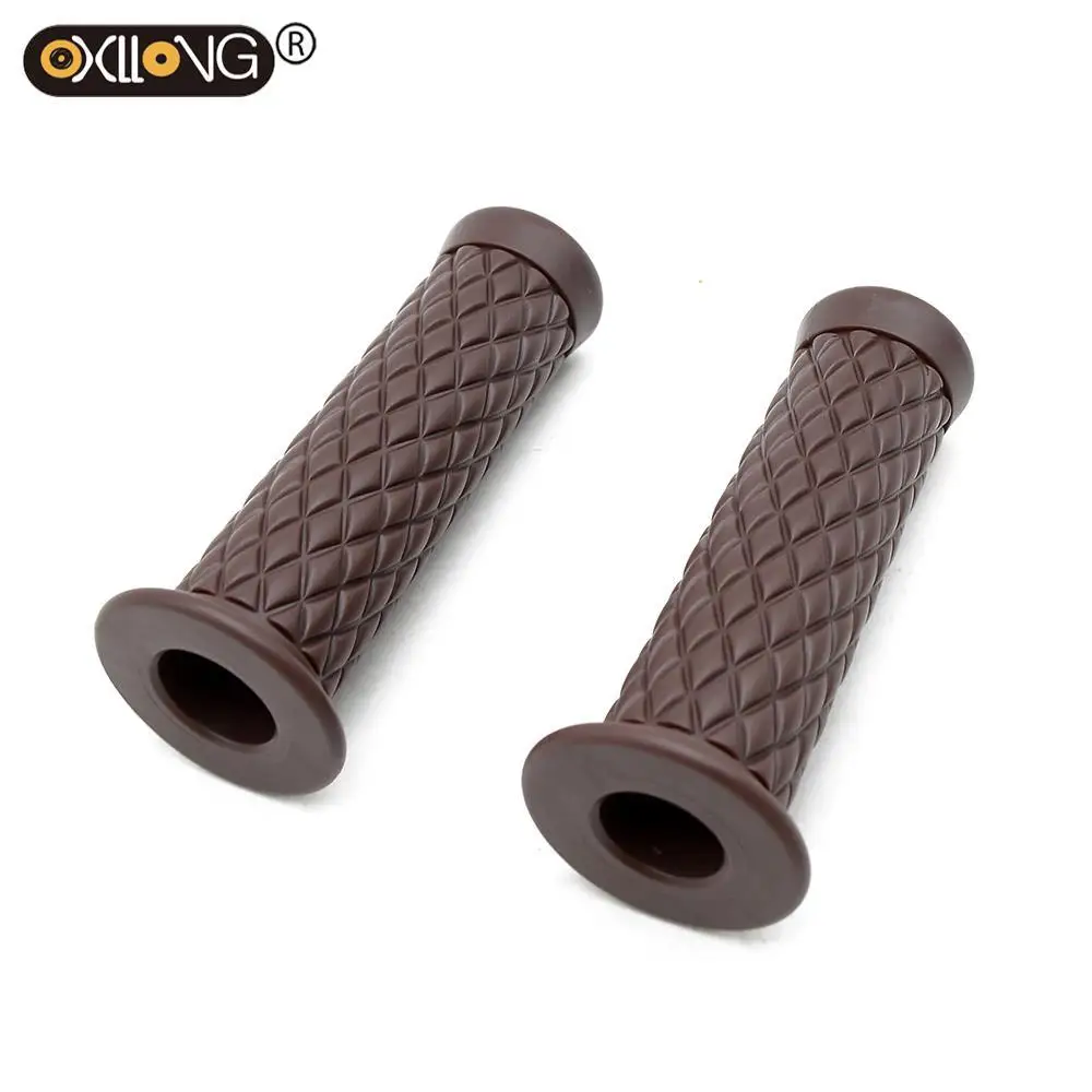 Motorcycle Handlebar 2Pcs 7/8 22mm Moto Grip Ends Plus Handlebar Hand Grip Bar End For Motorcycle Bike Cafe Racer Car Styling