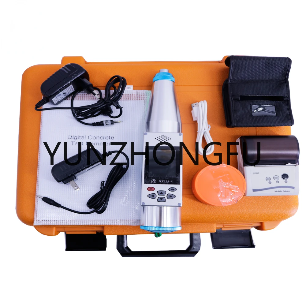 

HT225-V Building Tool Digital Integrated Voice Concrete Test Hammer With IR Printer Range 10-60Mpa