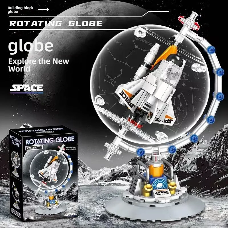 

Хит продаж: конструктор «Космический шар» с астронавтом, модный декор, развивающая сборная игрушка для детей, идеальный подарок