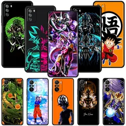 Luxury Black Phone Case For Xiaomi Redmi Note 11 10 9 8 7 Pro 9S 9A 9C 10s 8T K40 10C 10S Funda Cover Saiyan Cool Vegetas