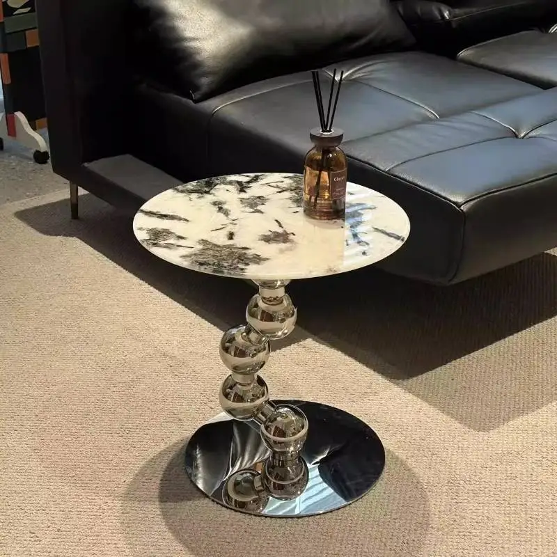 

Luxury Marbles Coffee Tables Design Decoration Nightstands Corner Coffee Tables Salon Nordic Metal Couchtisch Bauhaus Furniture