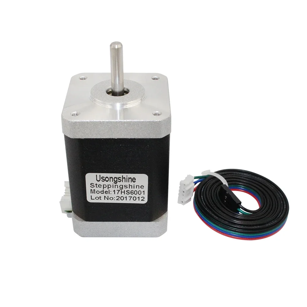 2-phase Hybrid Stepper Motor Nema17 Motor 60mm 0.7N.M 4-wire Nema 17 17HS6001S For 3D Printer Cnc Motor Instead Of 17HS6401S