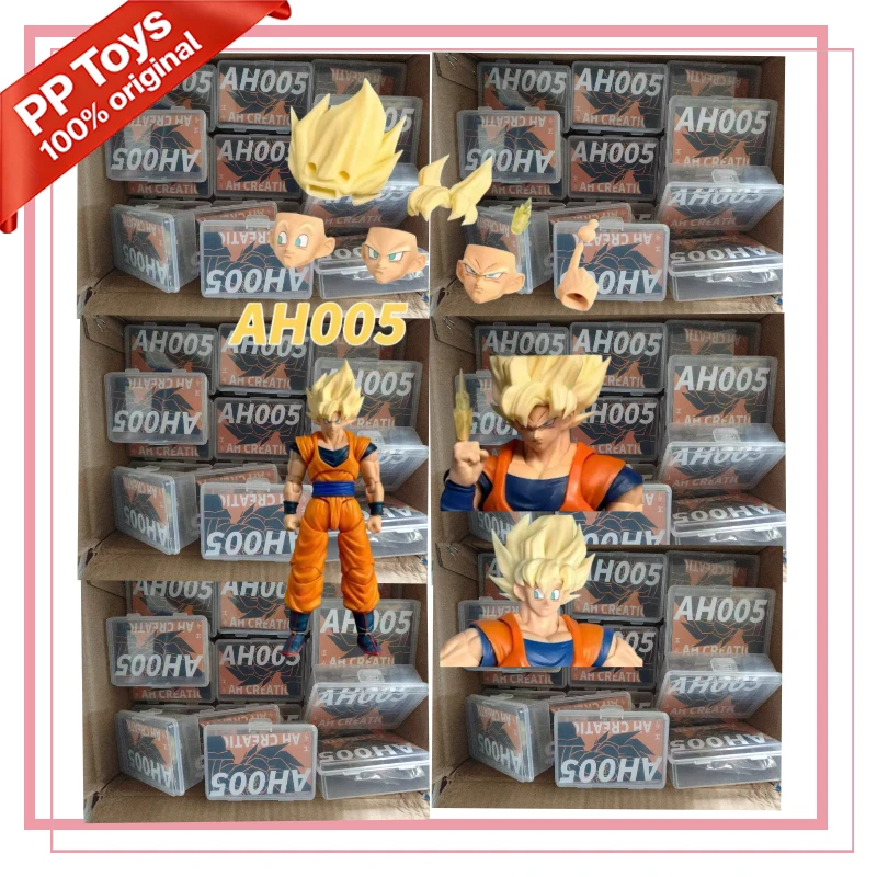 

В наличии: Коллекционная скульптура головы Супер Сайяна Гоку (Dragon Ball Z Air Hm Ah005 SHF) — аниме-подарок
