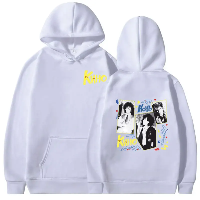 Viktor Tsoi Kino Night Album Print Hoodie Vintage Legendary Rusian Rock Band Sweatshirt Men Women Fashion Oversized Streetwear