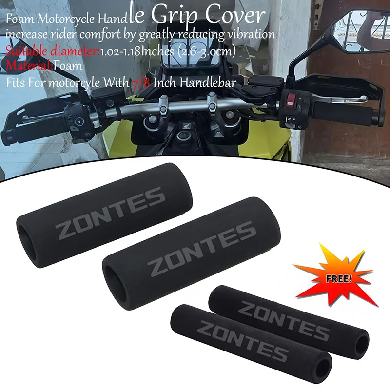 

Для Zontes ZT125M 125M 350M 350D 350S 350E 368G 368D 368M 368K круглый год мотоциклетная ручка из пенопласта Comfort Slip Over
