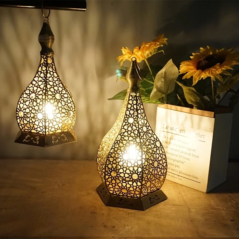 Lamps Candlesticks Wrought Iron Hollowwork Candles Holders Crafts Ornaments Vintage Home Bedside Decorations Desktop Candlestick