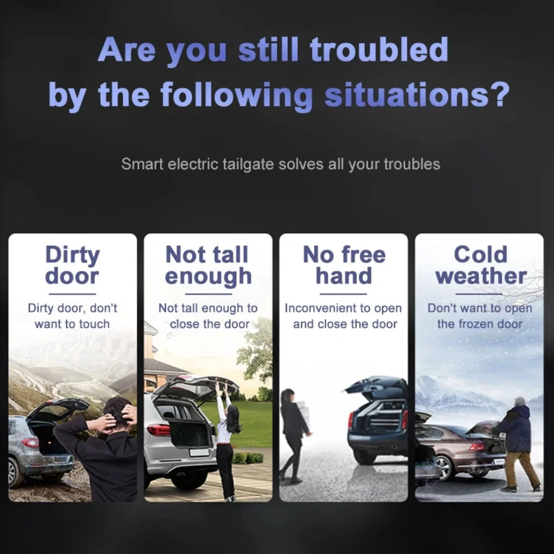 

Intelligence Electric Tailgate For BMW X1 2016 to 2025 Car Door Closer Electric Trunk Drive Foot Kick Sensor Rear Door Power Kit