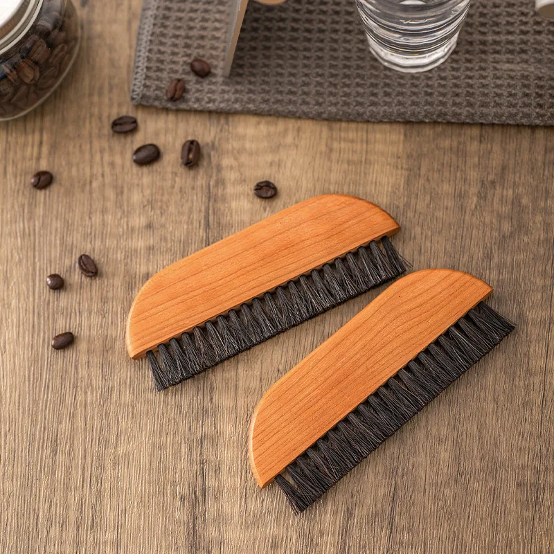 Kaffee Pulver Reinigung Pinsel Stauben Zubehör Holz Kaffeemühle Pinsel Küche Kaffee Utensilien Barista Reinigung Werkzeug pinsel