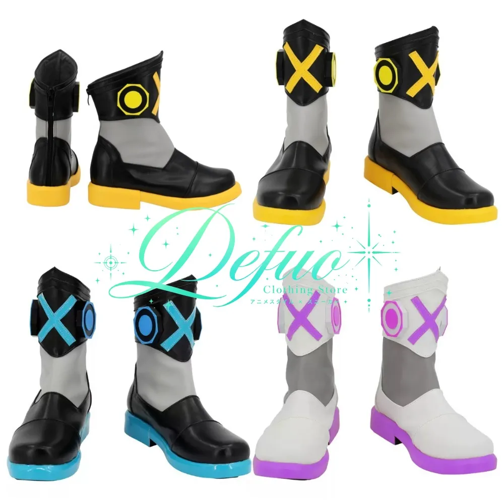 Tsukasa Tenma Qingliu Dongmi Cosplay Shoes Custom Boots for New Year Anime Expo Costume Party and Live Performance