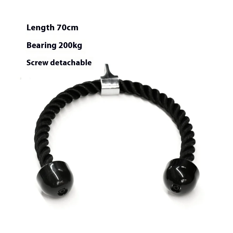 Professional Service Pulldown Attachment Gym Accessories Tricep Rope