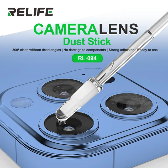 RELIFE RL-094 48PCS Środek do czyszczenia obiektywów aparatu Żel w sztyfcie z żywicy syntetycznej do iPhone'a Android Obiektyw aparatu Pył Brak uszkodzeń Chip