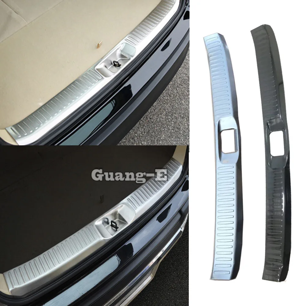 

Car Styling Stainless Steel Inner Inside Rear Back Bumper Trim Plate Trunk Frame Threshold For Toyota Highlander 2015 2016-2020