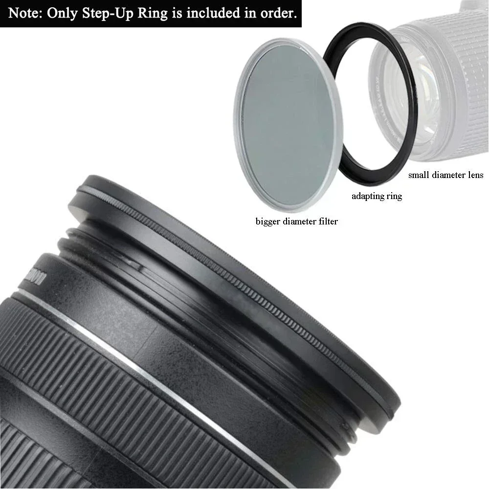 New Camera Lens Filter Metal Adapter Ring 67mm-77mm Step Up Ring Set 67 To 77 67-77mm 67-77 Stepping Adapter Camera Adapter Ring