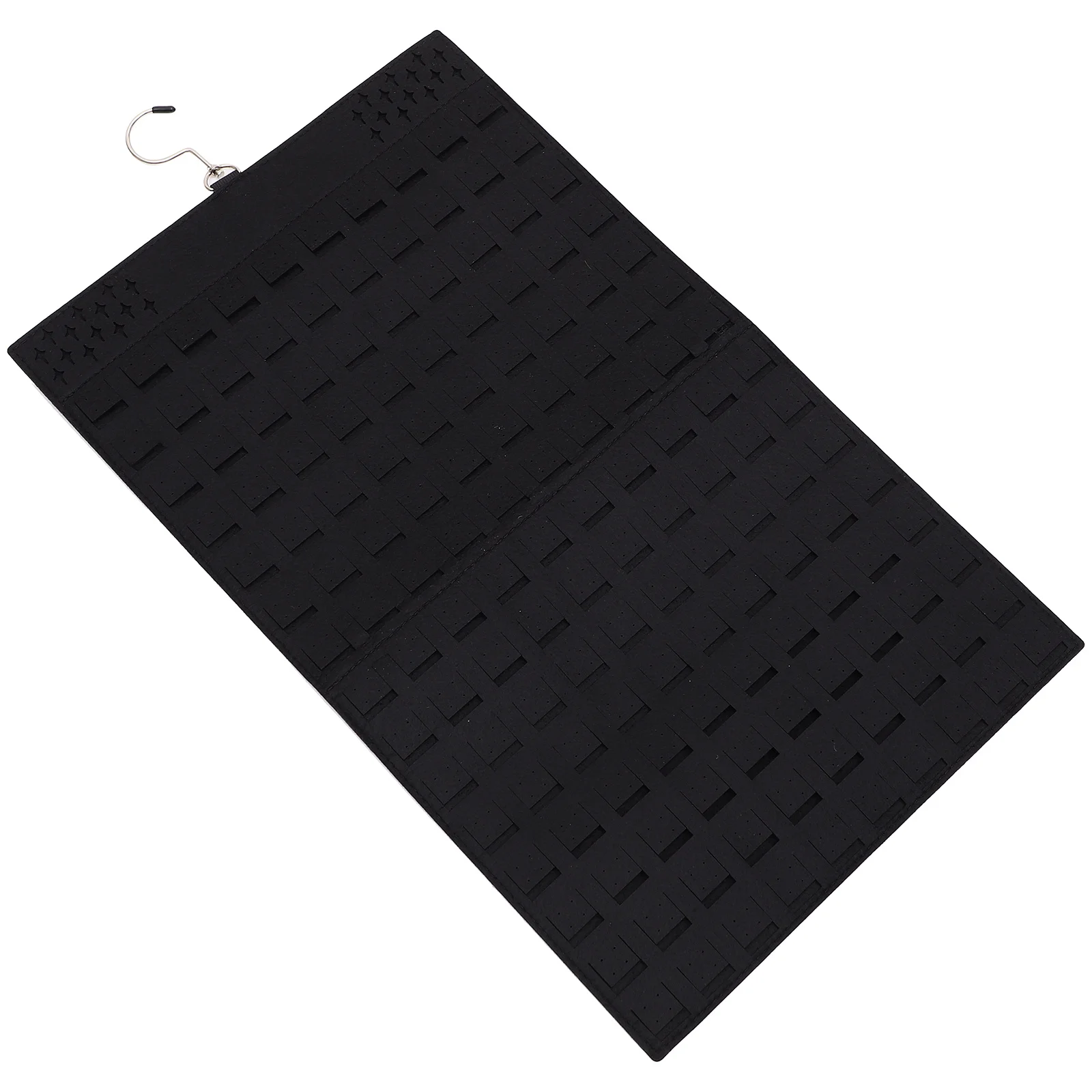 

Dual-Sided Hanging Jewelry Organizer Bag Lightweight for Necklaces Earrings Bracelets Travel Storage Holder