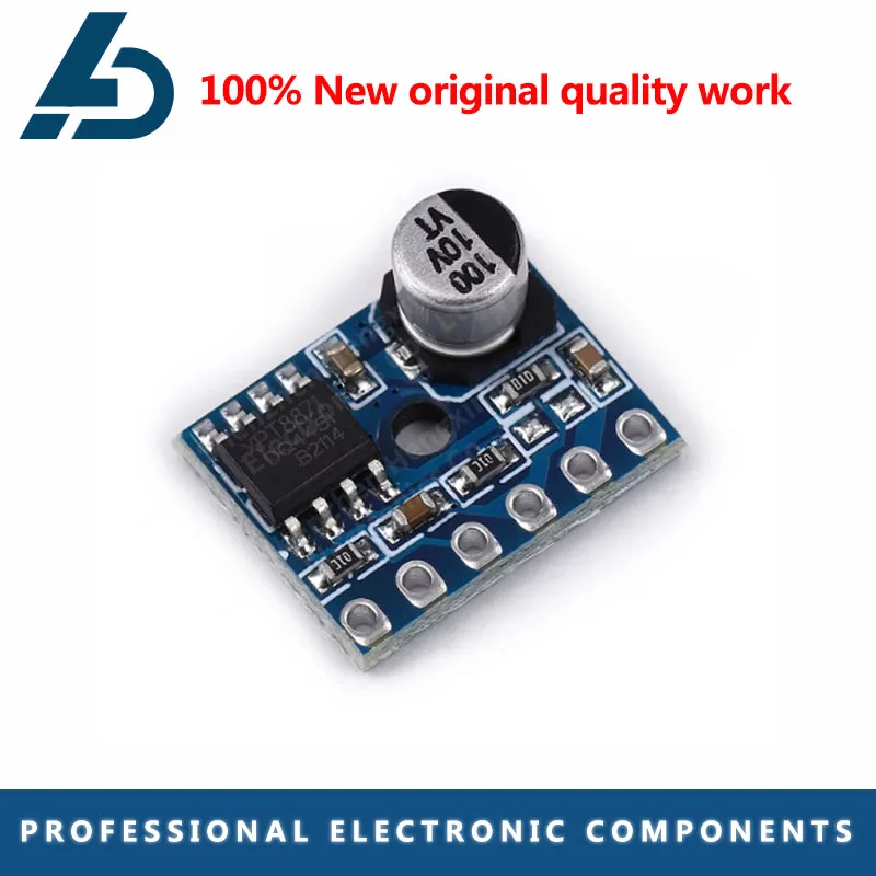 1-10pcs 5128 Amplifier Board 5W Class D Digital Amplifier Board Mono Audio Module Low Distortion