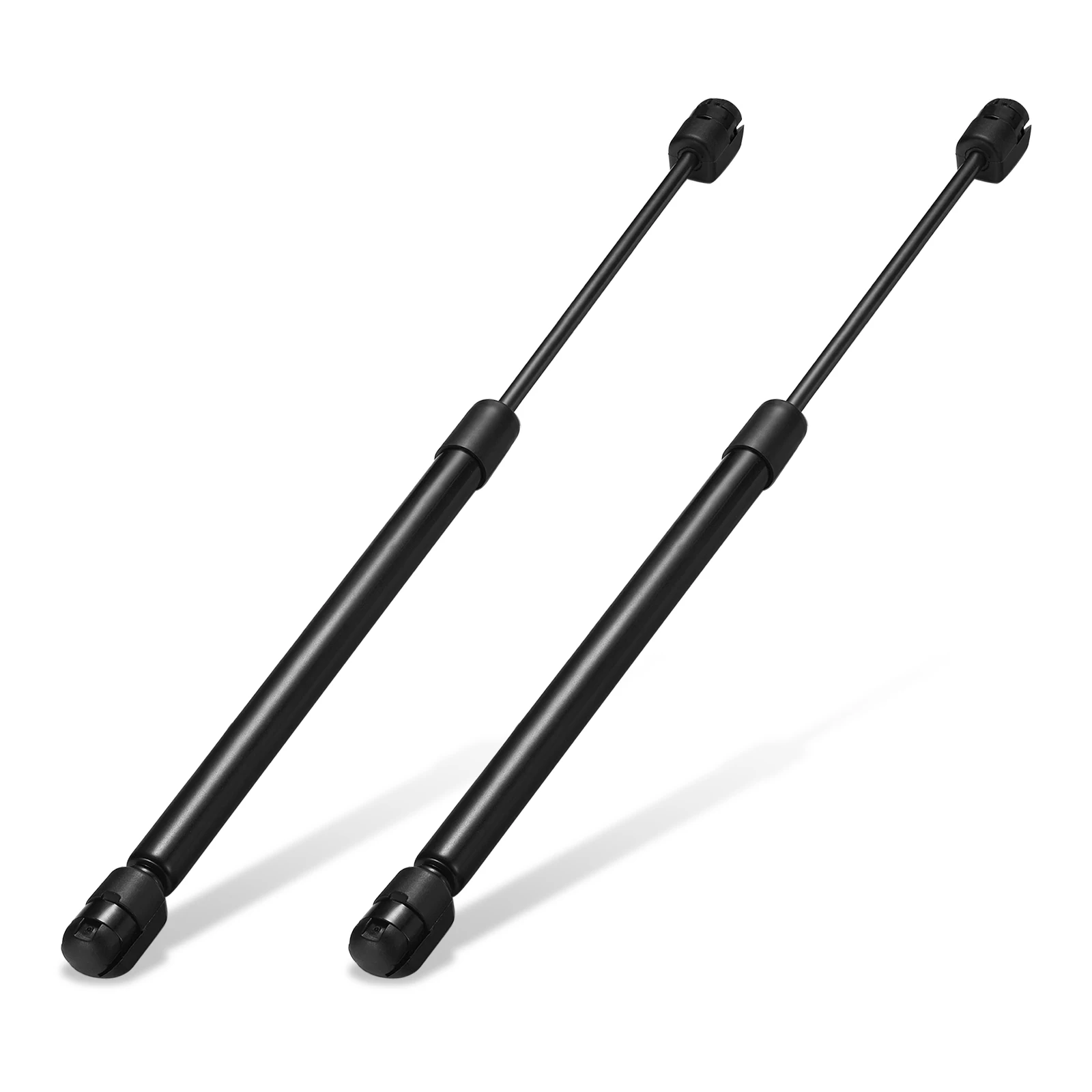 

C16-06389 2Pcs 14Inch Max 24lb Gas Struts Metal Lift Support For Camper Shell Window, Trunk Topper Window, Tool Box