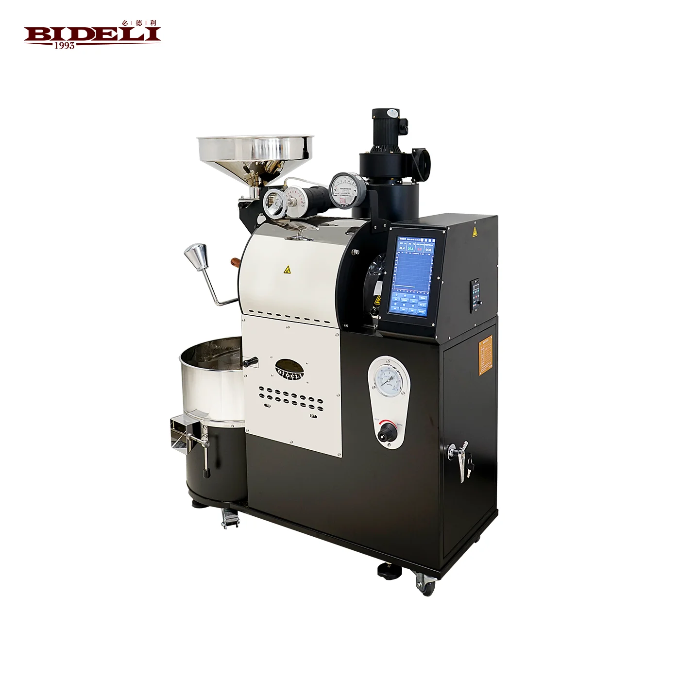 High Quality 1kg 2kg 3kg Coffee Bean Roaster With Touch Screen Coffee Roaster