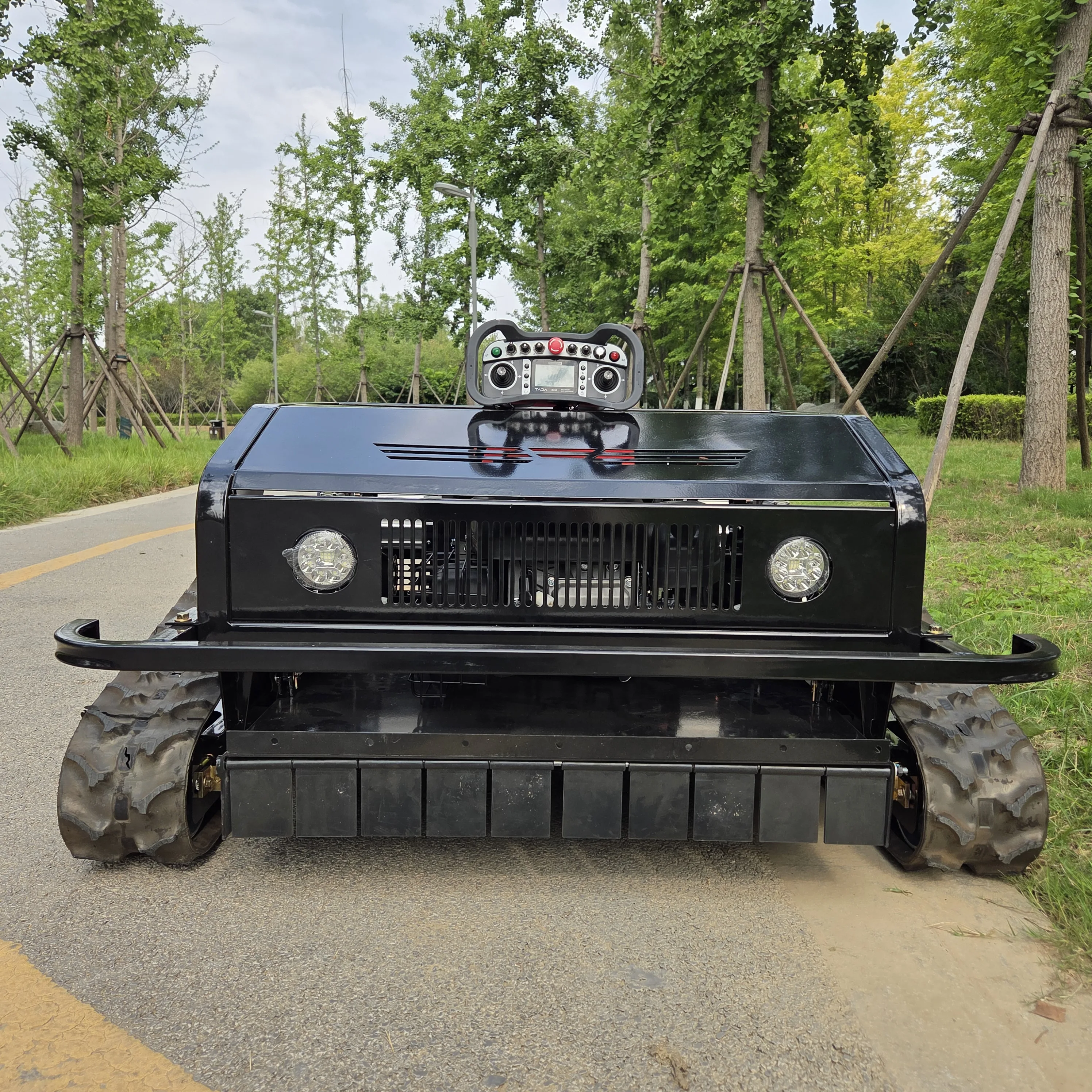 Nuevo cortacésped mejorado con control remoto para jardín, césped, patio y huerto, césped de alta potencia, aplicación todo terreno