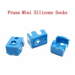 3pcs Prusa Mini Heat Block Silicone Socks For 3D Printer Extruder