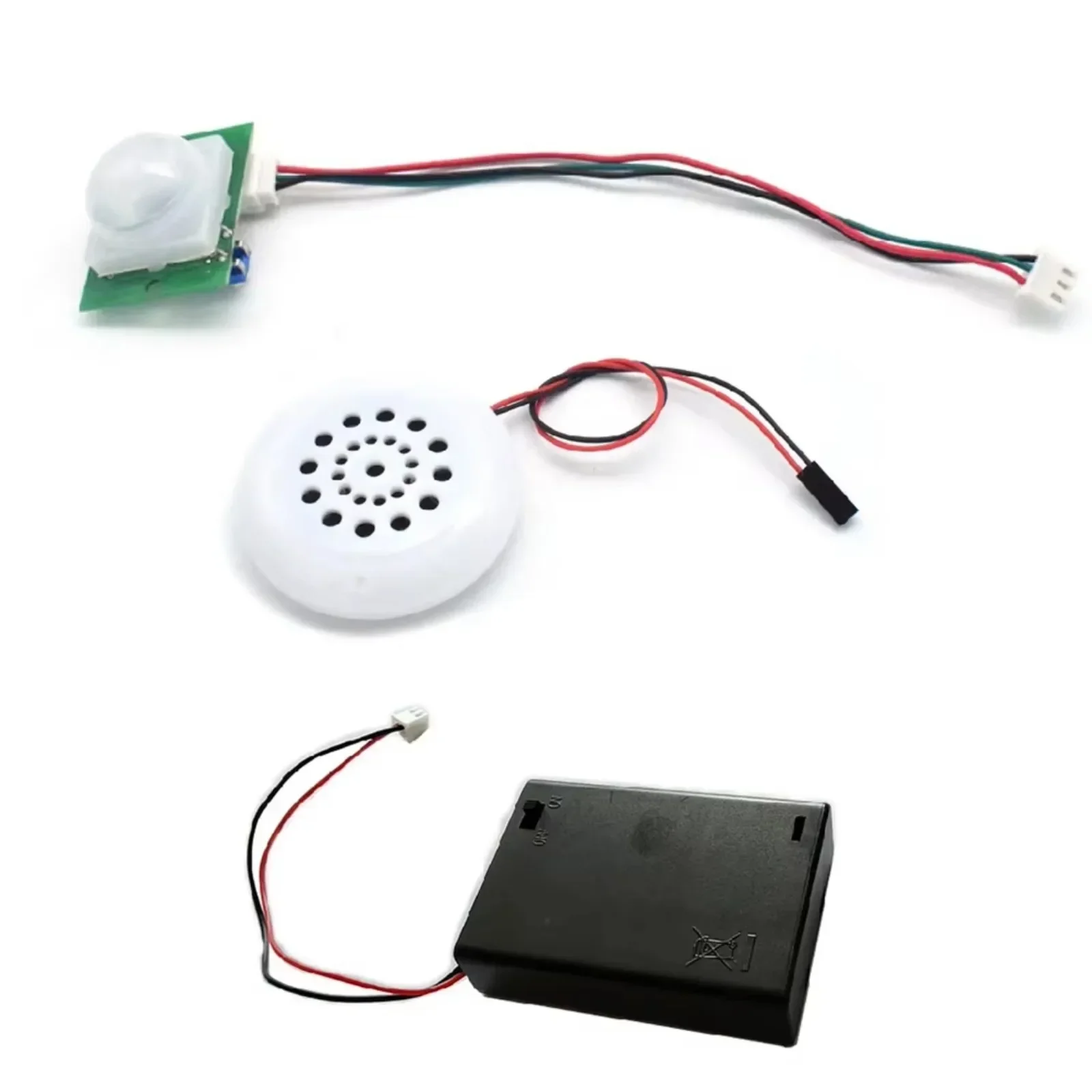 DIY Infrared Motion Sensor Welcome Greeter USB MP3 Module Custom Voice Sound Recorder For Home Store Security Alert System