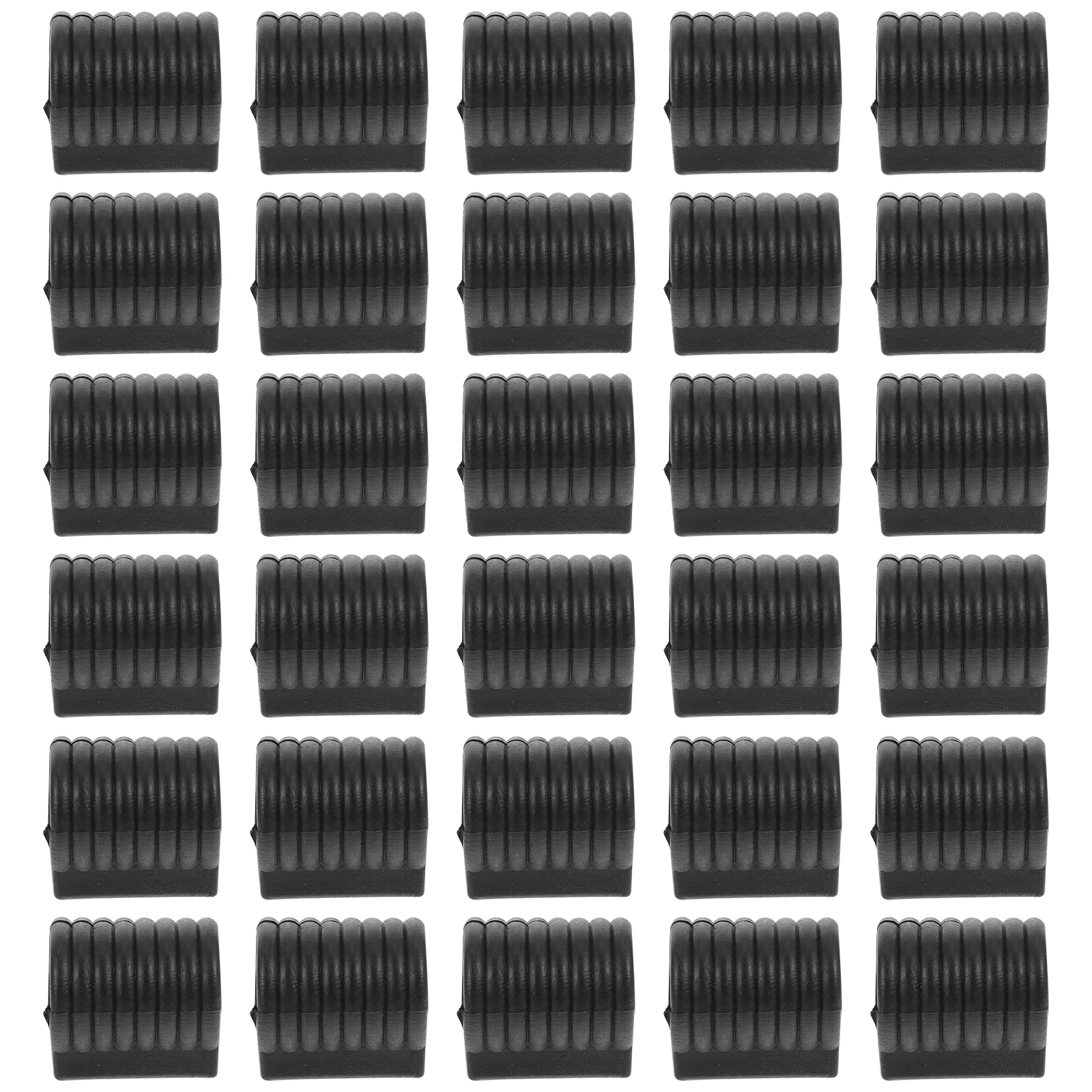 

50Pcs Chair Leg Caps Plastic Furniture Feet Tips Non-Slip Anti-Scratch Floor Protectors for Chairs Stools Tables