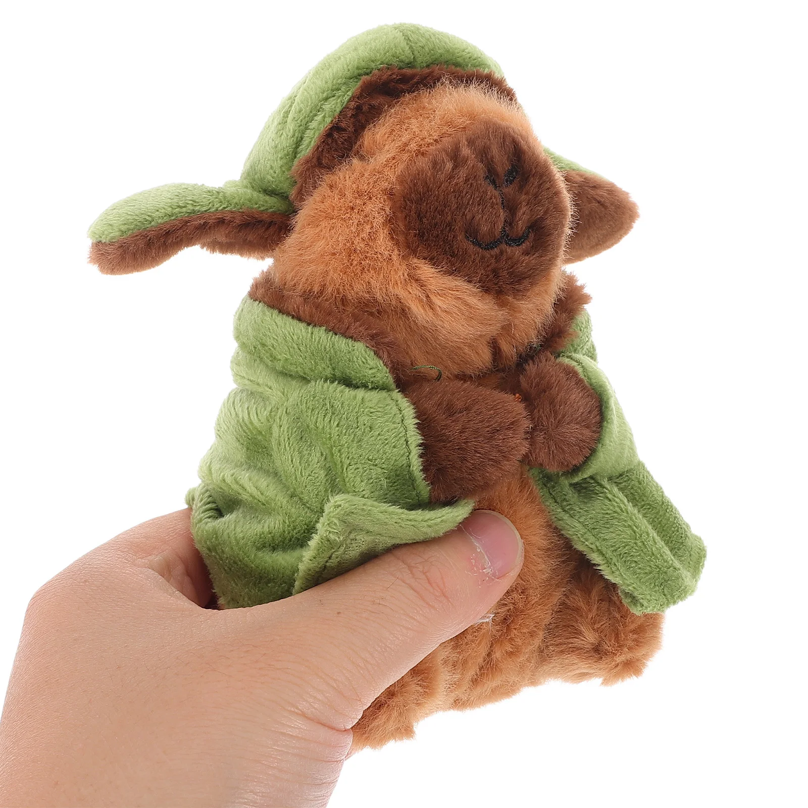 Llavero con diseño de animales bonitos, Material suave de costura de alta calidad para mochila, bolso, llavero, abalorio, regalo para niños