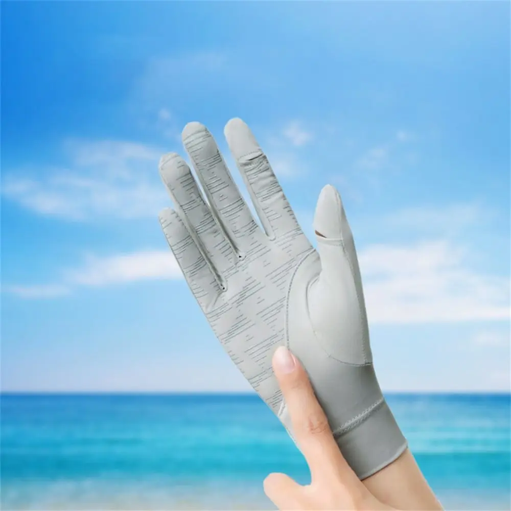 Gants de protection solaire élastiques Ice InjThin pour femmes et filles, écran tactile, gants de conduite de cyclisme, protection solaire, degré de glissement