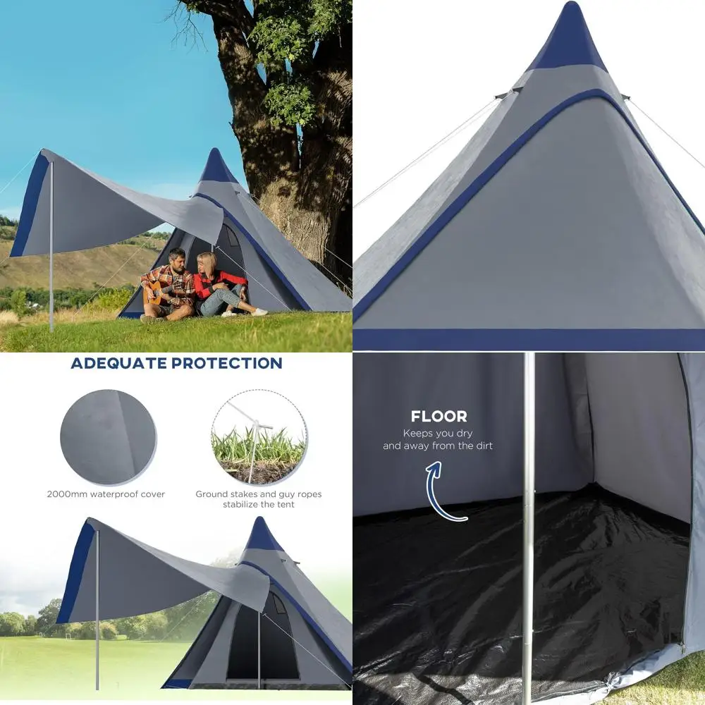 

Outdoor Adventure Pop-Up Teepee Tent for Camping
