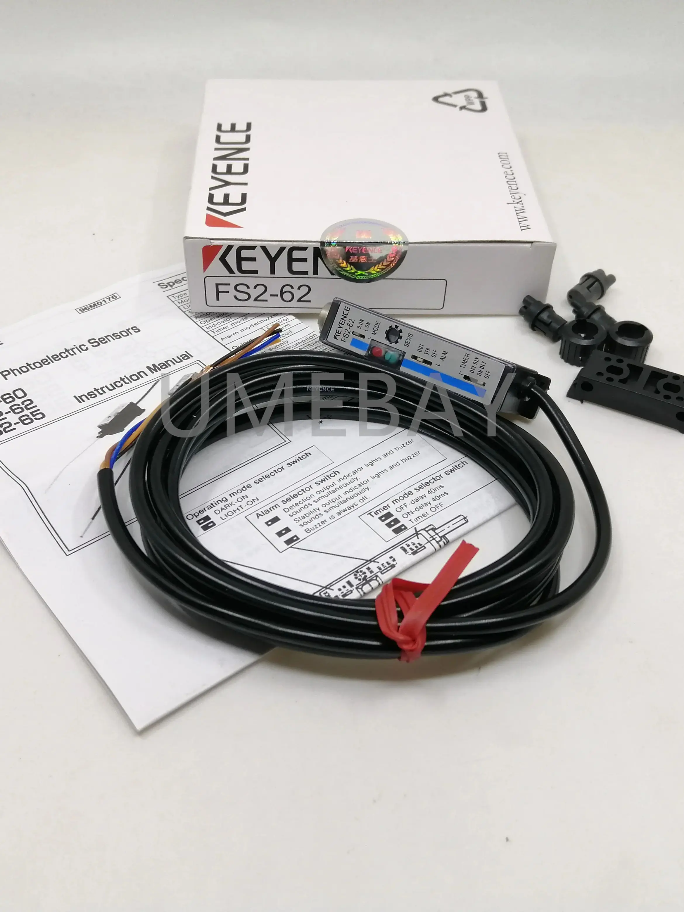 1 piece, KEYENCE Sensor ，  FS2-62  FS2-65   FS-V11P   FS-V31P  FS-V31CP   F-1   F-2   F-4   F-5   FS-N41C   FS2-65