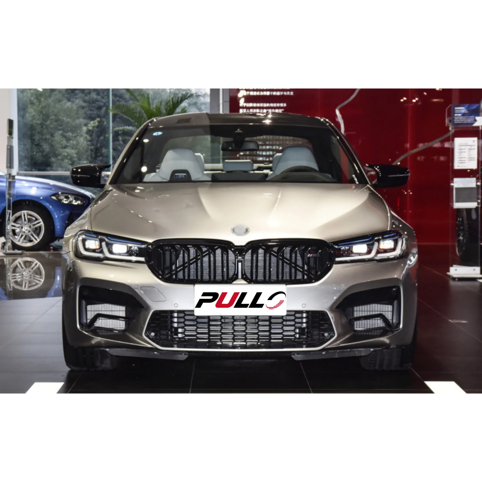 

Для BMW 5 серии F10 F18 11-17 до G30 G38 M5 Комплект кузова Передний задний бампер Решетка Капот Крылья Лампы Задний диффузор Трубы Боковая юбка