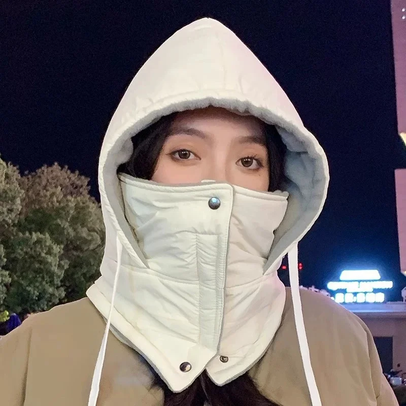 Winter Cotton Hat: Stylish, Multifunctional, Cold-Weather Neck Warmer, Cycling Hat, Windproof Face Mask, Pilot Hat, Ski Hat